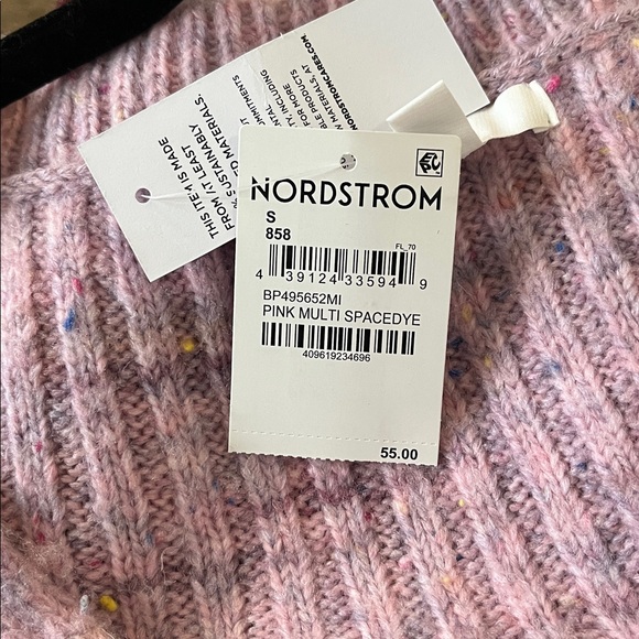 BP Pink Button-Up Ribbed Cardigan - Picture 5 of 6